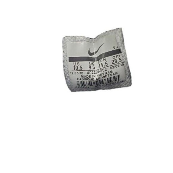 Nike Air Black Running Shoes Sneakers Trainers Athletic Women's Size 10.5 - Picture 4 of 10